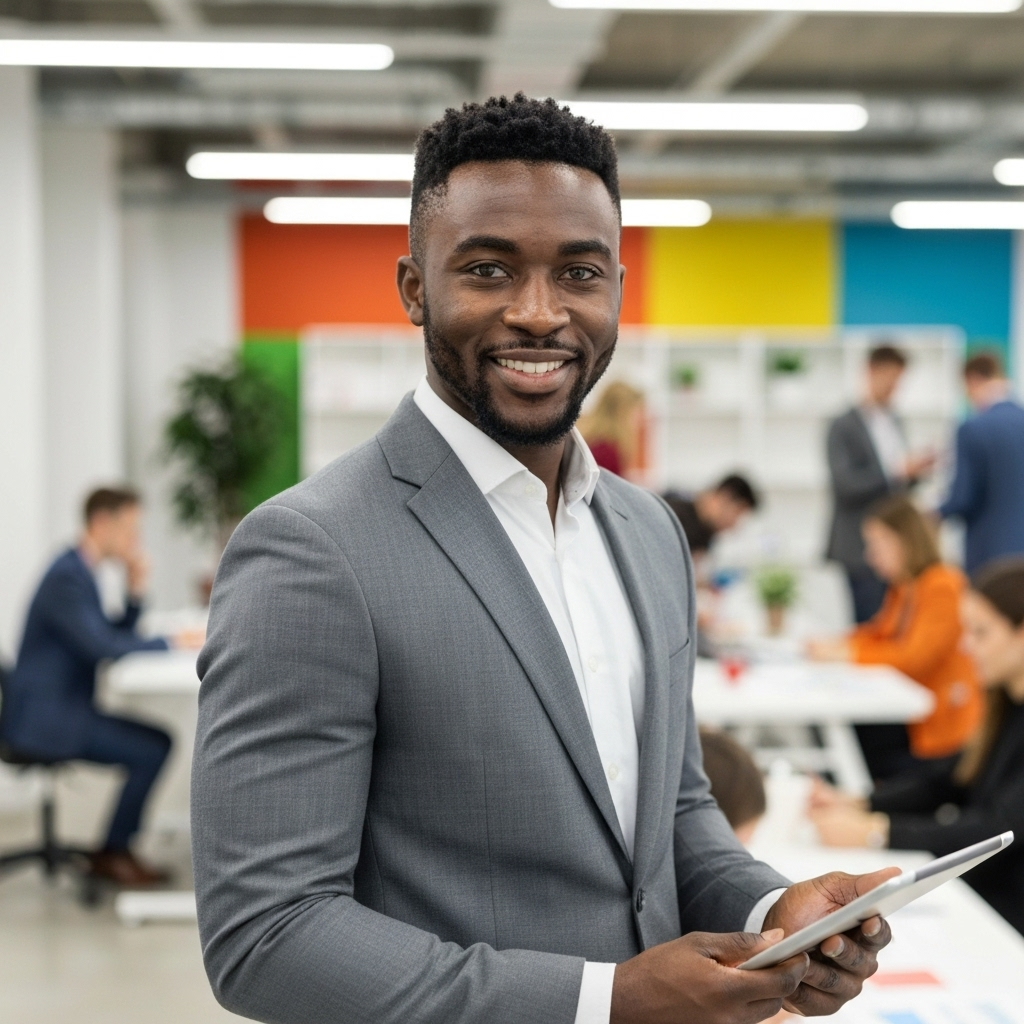 Entrepreneur africain innovant